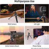 NEEWER TP29 Metal Tabletop Mini Tripod, view 2