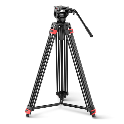 NEEWER BASICS TP37 74" Video Tripod with Fluid Head