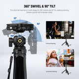 NEEWER TP38 15" Desktop Tripod, view 3