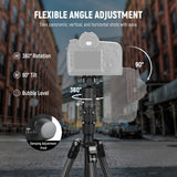 NEEWER TP39 65" Carbon Fiber Camera Tripod, view 6
