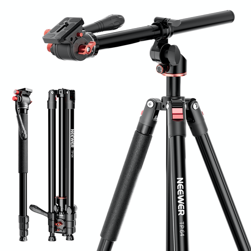 NEEWER TP63/TP64 Overhead Horizontal Camera Tripod Monopod