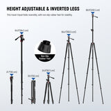 NEEWER TP63/TP64 Overhead Horizontal Camera Tripod Monopod, view 4