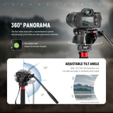 NEEWER TP71 67.7" Pro Carbon Fiber Camera Monopod, view 3