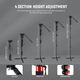 NEEWER TP71 67.7" Pro Carbon Fiber Camera Monopod, view 4