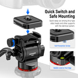 NEEWER GM24 Tripod Fluid Head, view 6