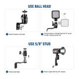 NEEWER TS007 2 Pack E Type Wall Ceiling Mount, view 3