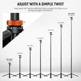 NEEWER BASICS TS04 59" Selfie Stick Tripod, view 4