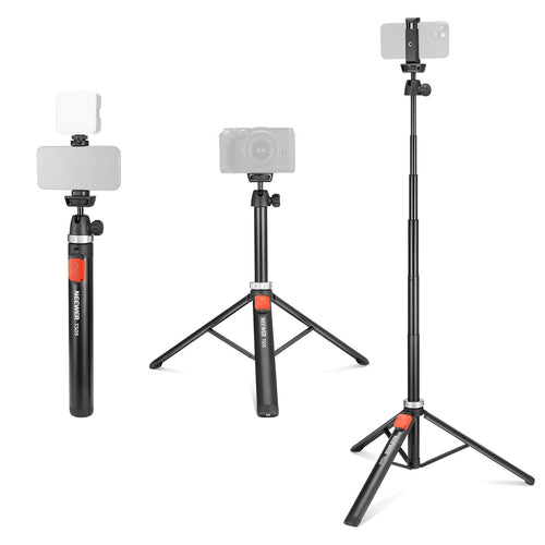 NEEWER TS05 62.9" All Metal Phone Tripod Selfie Sticks