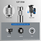 NEEWER End Jaw Grip with 5/8" Stud, view 3