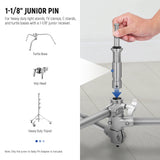 NEEWER UA027 Junior to Baby Pin Adapter, view 4