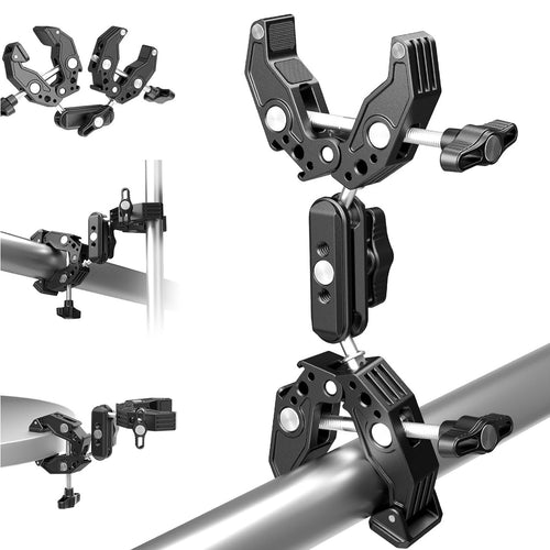 NEEWER UA036 Double Super Clamp Camera Mount