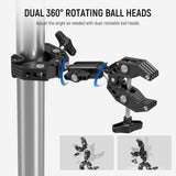 NEEWER UA036 Double Super Clamp Camera Mount, view 4