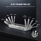 NEEWER UA048 10 in 1 Folding Screwdrivers Tool Set, view 2