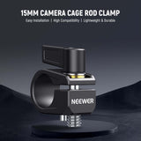 NEEWER UA052/UA053 Single LWS 15mm Rod Clamp, view 2