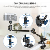 NEEWER UA056 30" Articulating Magic Arm with Super Clamp, view 3