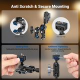 NEEWER UA057 22" Articulating Magic Arm with Super Clamp & Phone Holder, view 6