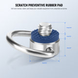 NEEWER UA076 Stainless Steel 1/4" D Ring Screw Set (4 Pack), view 5