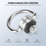 NEEWER UA076 Stainless Steel 1/4" D Ring Screw Set (4 Pack), view 6