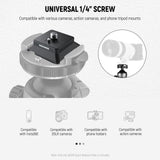 NEEWER UA078 Arca Type Quick Release Plate with 1/4" Screw, view 3