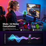 NEEWER UM01 AI USB Podcasting Microphone, view 2
