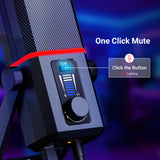 NEEWER UM02 RGB USB Gaming Microphone, view 3