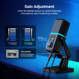 NEEWER UM02 RGB USB Gaming Microphone, view 5