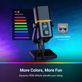 NEEWER UM02 RGB USB Gaming Microphone, view 6