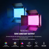 NEEWER 2 Pack Upgraded RGB660 PRO II LED Video Light, view 2