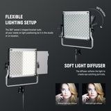 NEEWER 2 Pack Upgraded RGB660 PRO II LED Video Light, view 6