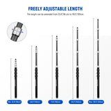 NEEWER Upgraded 9.8ft/300cm Carbon Fiber Microphone Boom Pole, view 2
