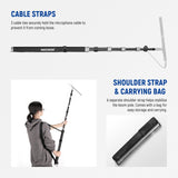 NEEWER Upgraded 9.8ft/300cm Carbon Fiber Microphone Boom Pole, view 5