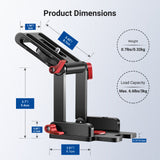 NEEWER Upgraded Z-Flex Tilt Tripod Head, view 2
