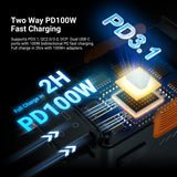 NEEWER V Mount Battery PS099U 6800mAh 99Wh Smart APP Control, view 2