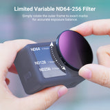 NEEWER Variable ND Filter Compatible with DJI Osmo Action 5 Pro/4/3, view 3