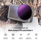 NEEWER Variable ND Filter For DJI Osmo Action 5 Pro & Action 4, view 2