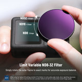 NEEWER Variable ND Filter For DJI Osmo Action 5 Pro & Action 4, view 3