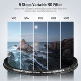 NEEWER Variable FL-ND2-32S Camera Lens ND Filter, view 2
