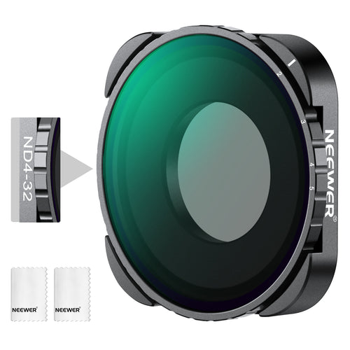 NEEWER Variable ND Filter Compatible with GoPro Hero 13 12 11 10 9
