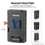 NEEWER VB-A1 V Mount Battery Adapter Plate, view 3