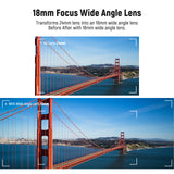 NEEWER 2 in 1 Wide Angle & 10x Macro Additional Lens for Sony ZV-1, view 3