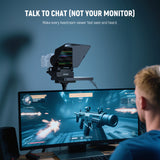 NEEWER X11 2-In-1 Teleprompter with Monitor, view 5