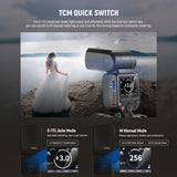 NEEWER Z880 GN60 5600K 76Ws TTL Flash Speedlite, view 3