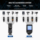 NEEWER Z880 GN60 5600K 76Ws TTL Flash Speedlite, view 6
