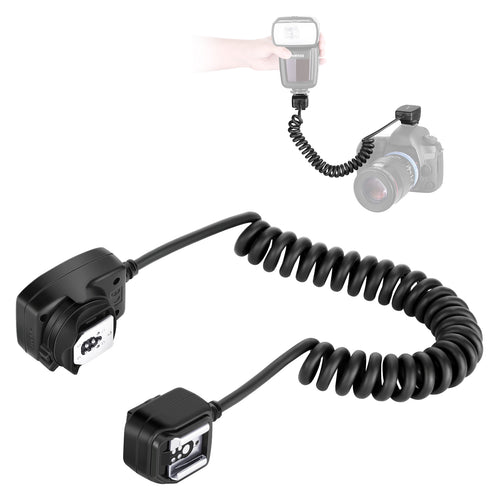 NEEWER 4.2'/1.3m TTL Off Camera Flash Speedlite Cord For Canon