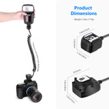 NEEWER 4.2'/1.3m TTL Off Camera Flash Speedlite Cord For Canon, view 2