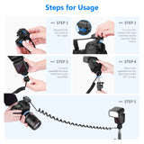 NEEWER 4.2'/1.3m TTL Off Camera Flash Speedlite Cord For Canon, view 6