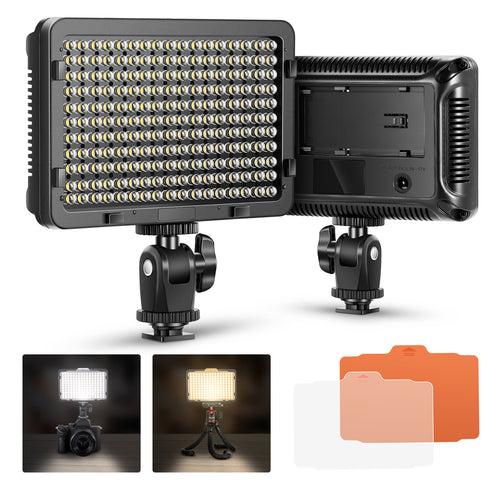 NEEWER On Camera Dimmable 176 LED Lighting Panel