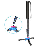 NEEWER Extendable Camera Monopod with Foldable Tripod Support Base, view 2