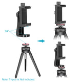 NEEWER Smartphone Holder Vertical Bracket with 1/4-inch Tripod Mount, view 4