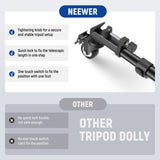 NEEWER Heavy Duty Photography Tripod Dolly, view 3